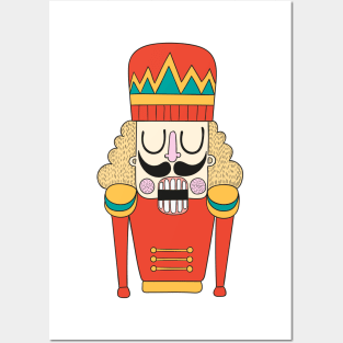 Nutcracker Illustration Posters and Art